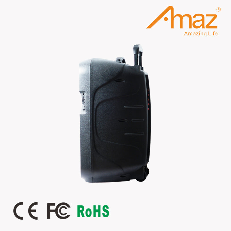 Amaz AL0804C In Stock LED Light Speaker Bluetooth Trolley Speaker