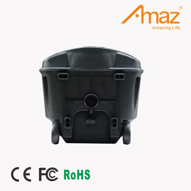 Amaz AL1232C Multifunctional Trolley Speaker With Two Mics