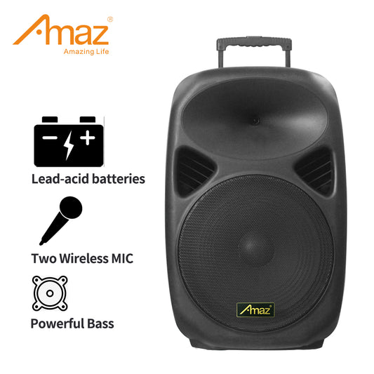 Amaz AL1505L Lead Acid Big Inch Portable Speaker
